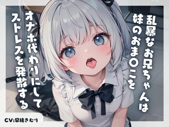 乱暴なお兄ちゃんは妹のおま〇こをオナホ代わりにしてストレスを発散する