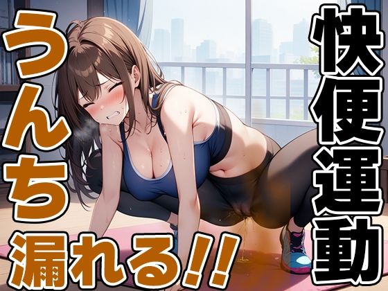 [同人]「限界快便ストレッチ〜効きすぎてうんちでりゅぅ〜！！〜【七瀬ゆな】」(天使ラボ)