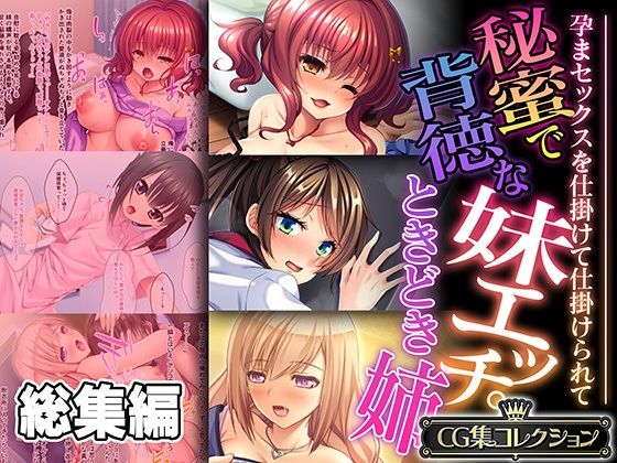 秘蜜で背徳な妹エッチ。ときどき姉 〜孕まセックスを仕掛けて仕掛けられて〜【CG集コレクション】