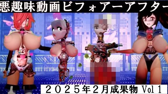 悪趣味動画ビフォアーアフター 2025年2月成果物Vol1