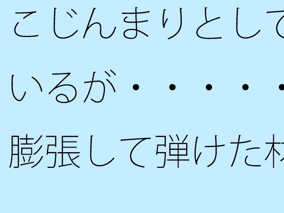 【無料】こじんまりとしているが・・・・・膨張して弾けた材料