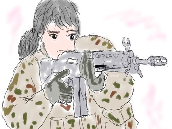 戦え女性自衛官  捕まったら性奴●
