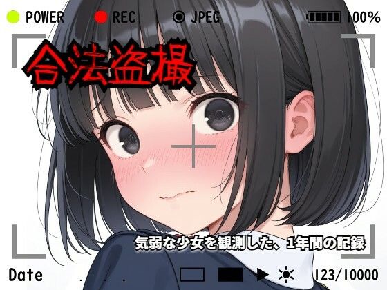 【羞恥体験告白】合法盗撮〜気弱な少女を観測した、1年間の記録〜