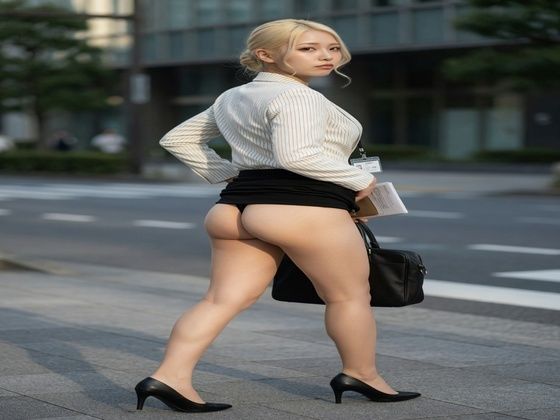 素人撮影 スーツスカートの女性 part2