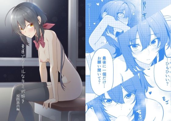 素直でクールなキミが好き  校内露出編