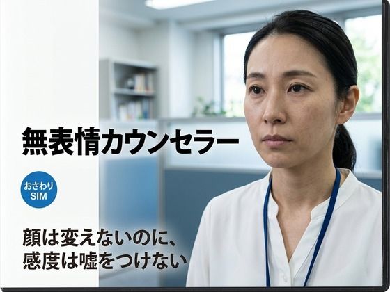 【実写級おさわり】無表情カウンセラーは何をされても顔を変えない 〜でも感度メーターは嘘をつけない〜