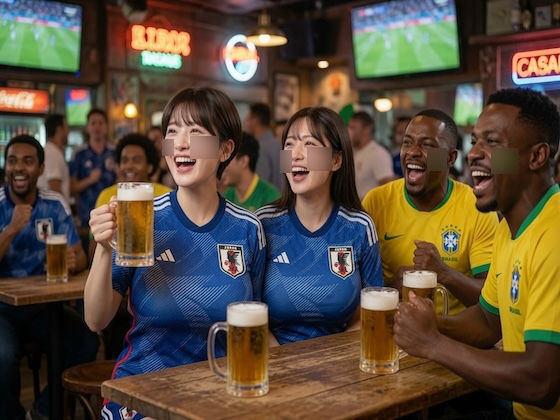 フルタイムの情熱 バーからベッドへ、日伯の甘く淫らな夜