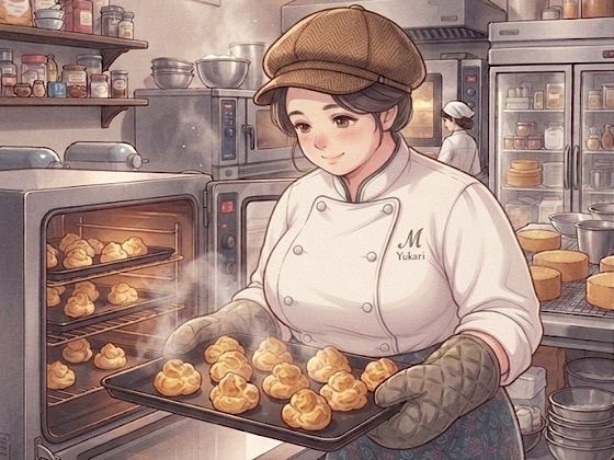 【官能小説】小さなケーキ屋さんの優しい奥さん 第四話 ステンレスの冷たさと、濃厚な熱いエキス