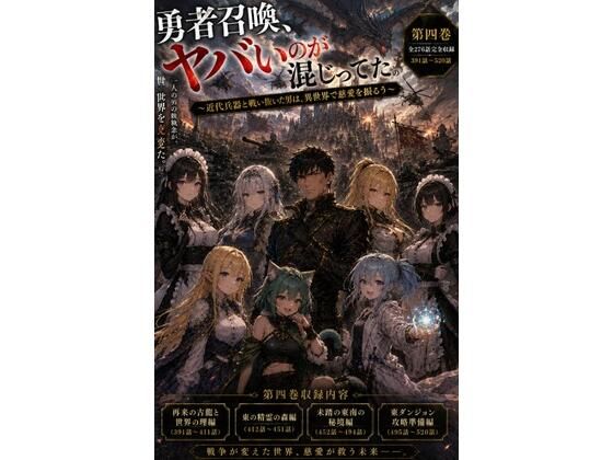 勇者召喚、ヤバいのが混じってた。〜近代兵器と戦い抜いた男は、異世界で慈愛を振るう〜【第四巻】全130話+α(長編シリーズ第四弾完全収録)