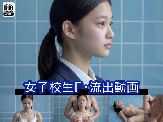 [同人]「真面目な女子生徒Fの流出動画」(Blue Frames)