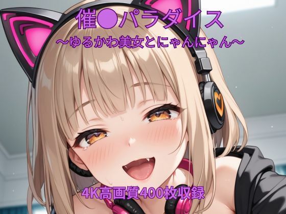 [同人]「催●パラダイス〜ゆるかわ美女とにゃんにゃん〜」(くるるえいち)