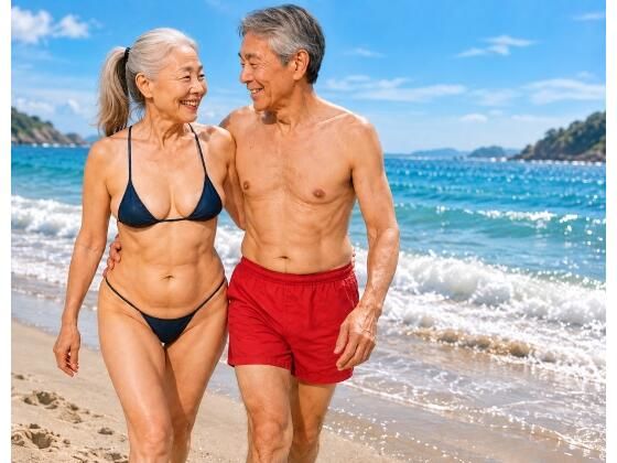 [同人]「妙子（タエコ）と弘（ヒロム）20 海とプールのマイクロビキニ 95枚」(hiromu)