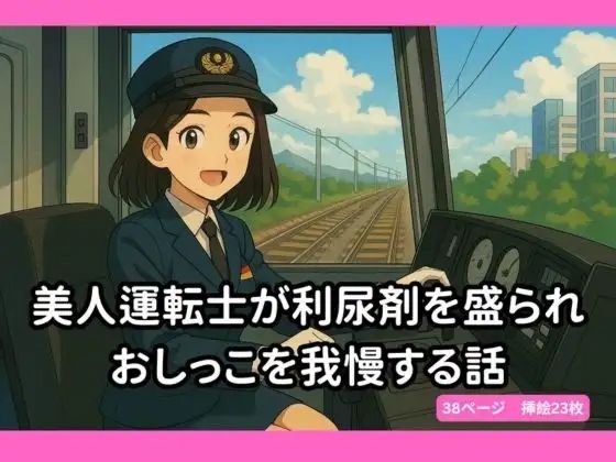美人運転士 おしっこ発射5秒前