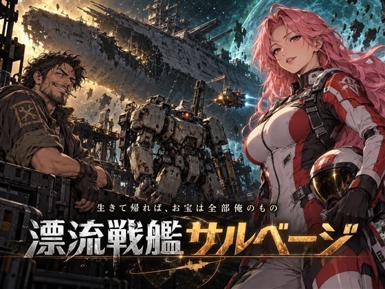 [同人]「漂流戦艦サルベージ ―生きて帰れば、お宝は全部俺のもの―」(小さな学び舎)