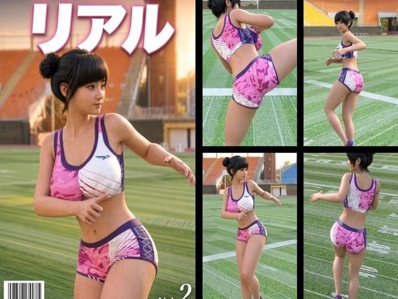 [同人]「大学生グラビアアイドル 一ノ瀬 廻里の陸上コス風写真集 Real_02」(Libido-Labo)