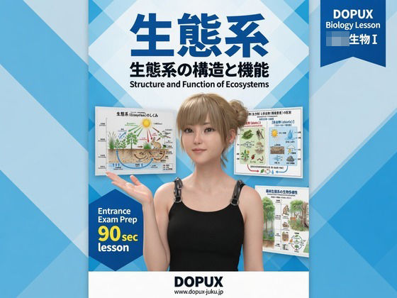 [同人]「【▲20】パンチラガチャ★一ノ瀬廻里 大学に進学し強豪予備校『DOPUX（ドピュックス』で生物I，IIを教える名物講師に！（Vol.067:生態系）」(Libido-Labo)