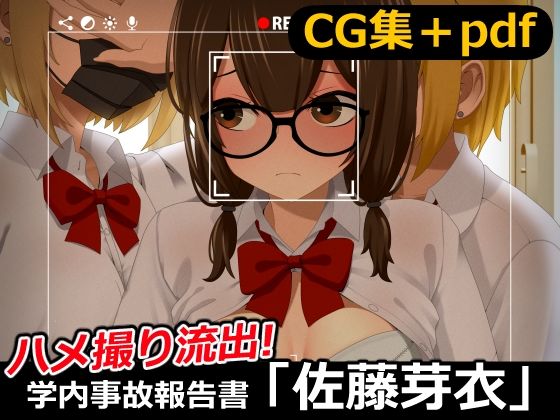 [同人]「流出・学内事故報告書「佐藤芽衣」」(悖愛書房)