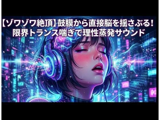 [同人]「【ゾワゾワ絶頂】鼓膜から直接脳を揺さぶる！限界トランス喘ぎで理性蒸発サウンド」(ヒメゴト)